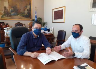 Συνάντηση Δημητρογιάννη – Παπαναστασίου για το τοπικό σχέδιο προσαρμογής στην Κλιματική Αλλαγή