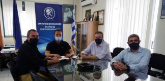 O Πρόεδρος της ΕΣΕΕ στον Εμπορικό Σύλλογο Μεσολογγίου