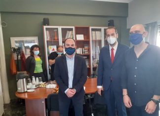 Επίσκεψη Φαρμάκη στο Κέντρο Ψυχικής Υγείας Αγρινίου