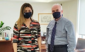 Με την Υφυπουργό Τουρισμού συναντήθηκε ο Κώστας Λύρος