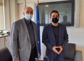 Συνάντηση Λύρου με τον Γ.Γ. Κοινωνικής Αλληλεγγύης Γ. Σταμάτη