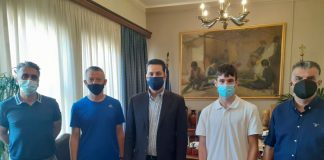 Συγχαρητήρια στο βαλκανιονίκη Νίκο Σταμούλη από το Δήμαρχο Αγρινίου