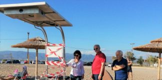 Τοποθετήθηκε Seatrac στην παραλία της Τουρλίδας