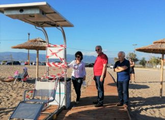 Τοποθετήθηκε Seatrac στην παραλία της Τουρλίδας