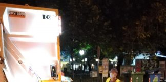 Επιχείρηση απολύμανσης των κάδων απορριμμάτων στο Αγρίνιο