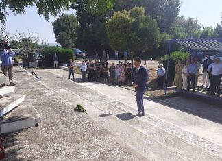 Τιμήθηκαν οι εκτελεσθέντες του 1944 στη σιδηροδρομική γραμμή Αγρινίου – Κρυονερίου