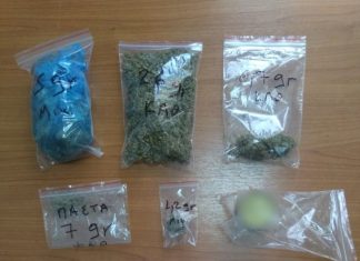 Συνελήφθησαν δυο άνδρες στο Αγρίνιο για διακίνηση και κατοχή ναρκωτικών