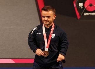 Παραολυμπιακοί Αγώνες: Χάλκινο μετάλλιο στην άρση βαρών ο Μπακοχρήστος!