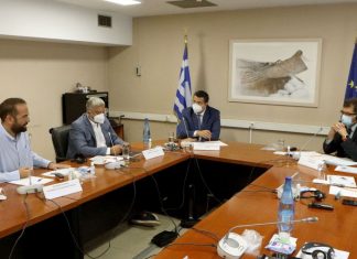 Στη συνεδρίαση της ΕΝΠΕ με τον Ευρωπαίο Επίτροπο Διαχείρισης Κρίσεων ο Νεκτάριος Φαρμάκης