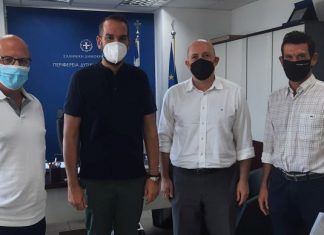 Συνάντηση Φαρμάκη με τη νέα Διοίκηση του Επιστημονικού Πάρκου Πατρών