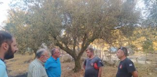 Κλιμάκιο του ΚΚΕ στις πληγείσες περιοχές από την πυρκαγιά στο Δήμο Ακτίου-Βόνιτσας