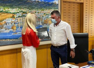 Στις εκδηλώσεις του Δήμου Αμμοχώστου αντιπροσωπεία του Δήμου Μεσολογγίου