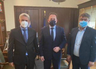 Επί τάπητος όλες οι προτάσεις έργων του Δήμου Ακτίου – Βόνιτσας : Συνάντηση Καραγκούνη και Αποστολάκη με Πέτσα