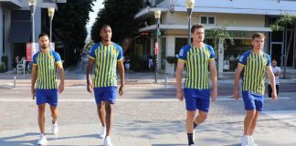 Η παρουσίαση της νέας φανέλας του Παναιτωλικού έγινε σε όλο το Αγρίνιο