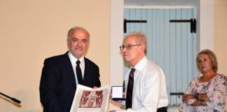 Αναγνωρίστηκε η προσφορά του Σωτήρη Κωτσόπουλου στο Μεσολόγγι