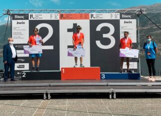 Κώστας Σταμούλης – Ελένη Νικολοπούλου – Νίκος Σταμούλης νικητές στους αγώνες του «Ioannina lake run 2021»