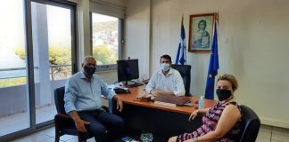 Συνάντηση του Δημάρχου Αμφιλοχίας με τον Γ.Γ. του Υπουργείου Εσωτερικών