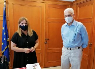 Συνάντηση Φ. Ζαΐμη με Μ. Συρεγγέλα στο πλαίσιο του προγράμματος «Περιφέρεια 4.0»