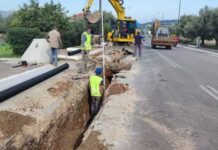 Για πολλοστή φορά παράταση στο αποχετευτικό των Θεστιέων