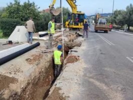 11άδα παρατάσεων στο αποχετευτικό σε Παναιτώλιο και Καινούργιο