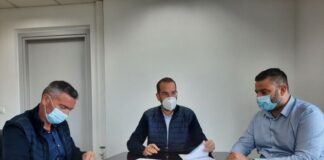 Σύμβαση για τη βελτίωση του δρόμου έως την παραλία του Λούρου