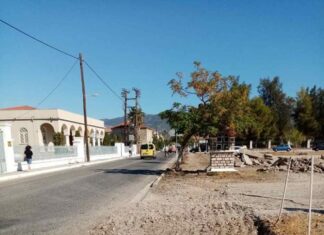 Δήμος Μεσολογγίου : Διαμόρφωση πεζοδρομίων σε Νεοχώρι, Κατοχή και Μεσολόγγι