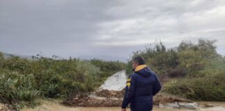 Αιτωλοακαρνανία : Καταστροφές σε Αγρίνιο και Μεσολόγγι από τις έντονες βροχοπτώσεις