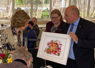 Η Βασιλομήτωρ Σοφία της Ισπανίας στην Έκθεση «ΝΑΥΠΑΚΤΟΣ 1571»