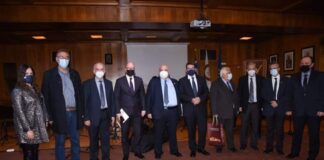 Ο Κ. Λύρος ο μόνος εκπρόσωπος από την Αιτωλοακαρνανία στην επέτειο του Πανεπιστημίου