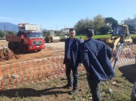 Διανοίξεις δρόμων και ασφαλτοστρώσεις στην Αγία Βαρβάρα