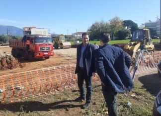 Διανοίξεις δρόμων και ασφαλτοστρώσεις στην Αγία Βαρβάρα