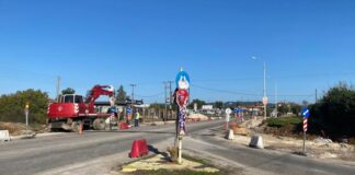 Στα έργα ανάπλασης της εισόδου του Αγρινίου ο Αντιπεριφερειάρχης Θανάσης Μαυρομμάτης