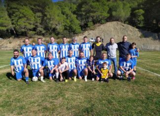 Φιλικός αγώνας των παλαιμάχων Μεσολογγίου στη μνήμη της Μαρίας Μπάθα