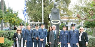 Τιμήθηκαν οι Πεσόντες Αεροπόροι της Ναυπακτίας