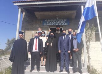 Θεία Λειτουργία στον Ι.Ν Παμμεγίστων Ταξιαρχών Σαργιάδας