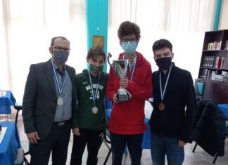 Η ΓΕΑ κατέκτησε το κύπελλο της Ένωσης Σκακιστικών Σωματείων Δυτικής Ελλάδας