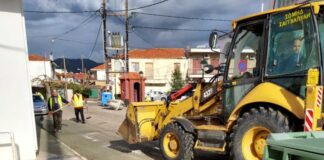 Ναυπακτία : Συνεχίζονται οι εργασίες αποκατάστασης των ζημιών