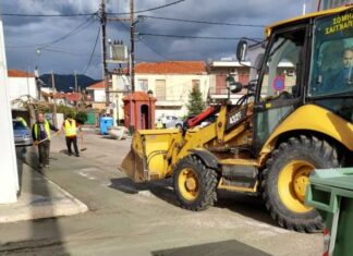 Ναυπακτία : Συνεχίζονται οι εργασίες αποκατάστασης των ζημιών