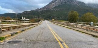 Προσωρινή λύση με γέφυρα στρατιωτικού τύπου στον Εύηνο ζητά ο Εμπορικός Σύλλογος Μεσολογγίου