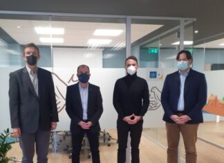 Επίσκεψη Λ. Δημητρογιάννη στο εργοστάσιο νερού της “Κορπή”