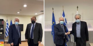 Συναντήσεις Λύρου με Στυλιανίδη και Τριαντόπουλο για τη «θωράκιση» του Μεσολογγίου