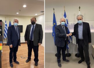 Συναντήσεις Λύρου με Στυλιανίδη και Τριαντόπουλο για τη «θωράκιση» του Μεσολογγίου