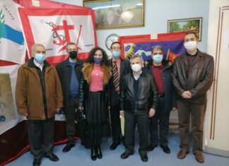 Στα εγκαίνια της έκθεσης Χριστιανικής Ένωσης Αγρινίου η Αμαλία Βούλγαρη