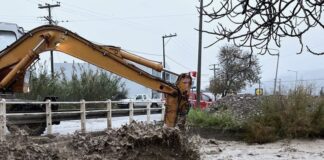 Ναύπακτος : Εκκένωση της περιοχής ένθεν και ένθεν του χειμάρρου Βαρειάς