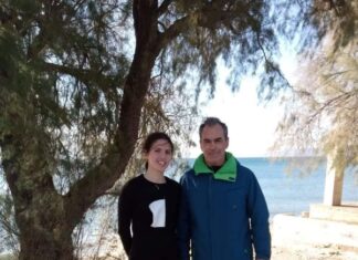 Η Άννα Αδάμη της Γ.Ε.Α. διακρίνεται στο βάδην