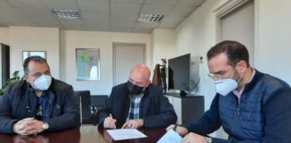 Σύμβαση για το δρόμο Τριανταφυλλέικα – Αμπέλια στο Θέρμο