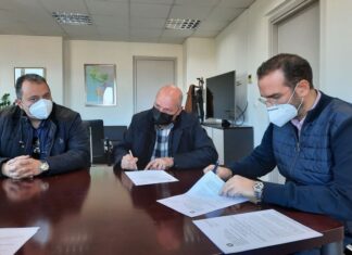 Σύμβαση για το δρόμο Τριανταφυλλέικα – Αμπέλια στο Θέρμο