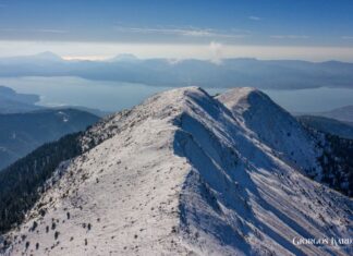 Το χιονισμένο Παναιτωλικό Όρος μέσα από το φακό το Γ. Καρδαρά