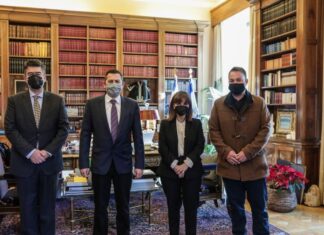 Την Πρόεδρο της Δημοκρατίας επισκέφθηκε ο Αντιπεριφερειάρχης Θ. Βασιλόπουλος