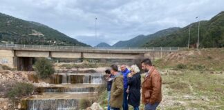 Ναύπακτος : Επίσκεψη Μαυρομμάτη στη Γέφυρα του Σκα για τον προγραμματισμό εργασιών